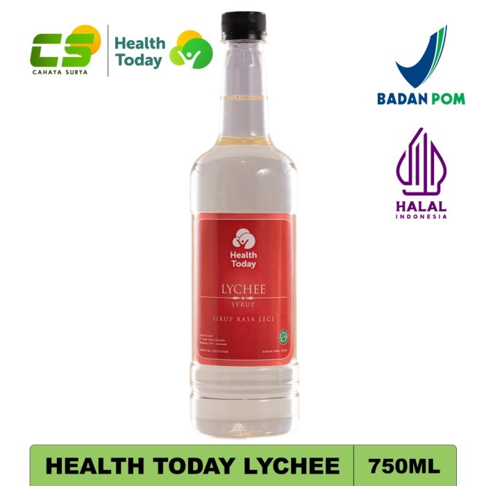 

Health Today Syrup Lychee - Sirup Rasa Lychee - 750 ml