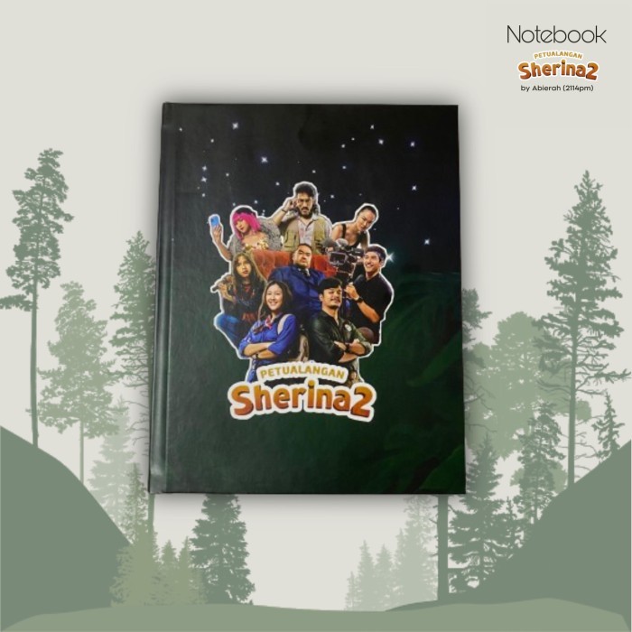 

Ready Buku Catatan Notebook Petualangan Sherina Hardcover A5 & Cetak Custom