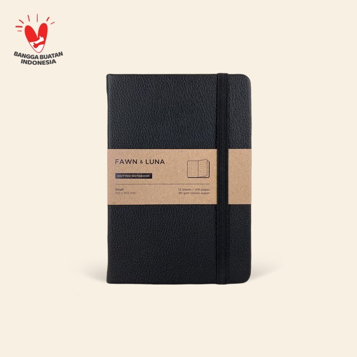 

Ready Notebook / Journal A6 Small - Pebble Black - Buku Jurnal / Agenda