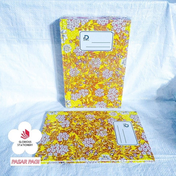 

Ready buku hard cover folio 100lbr merk Damai