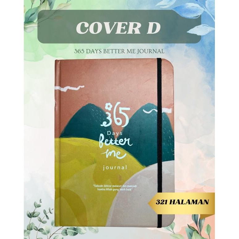 

Ready 365 Days Better Than Me Journal, Cover D