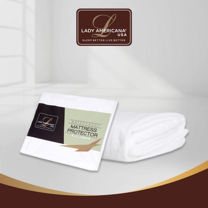 Matras Protector Waterproof Lady Americana ( Pelindung Matras )