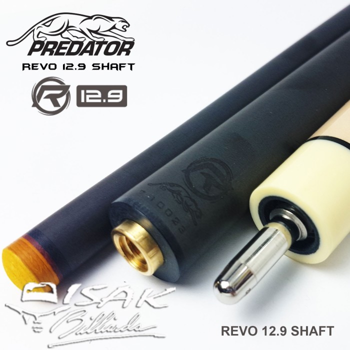 Predator Revo 12.9 mm Uniloc Shaft - Carbon Billiard Stick Biliar Stik