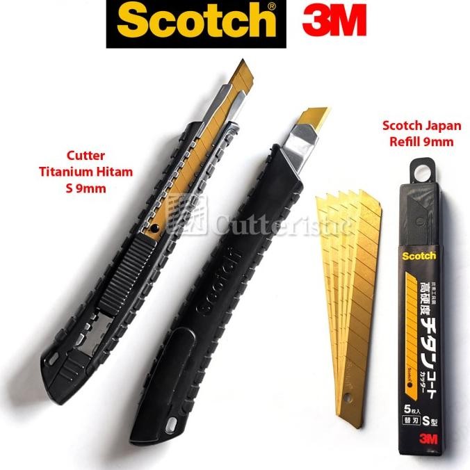 

Isi Cutter Kecil Emas, Scotch Titanium Blade