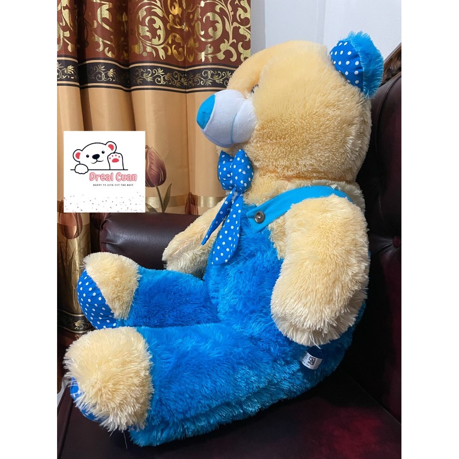 

BONEKA TEDDY BEAR JOJON BERUANG BESAR LUCU MURAH JUMBO OVER ALL-93CM