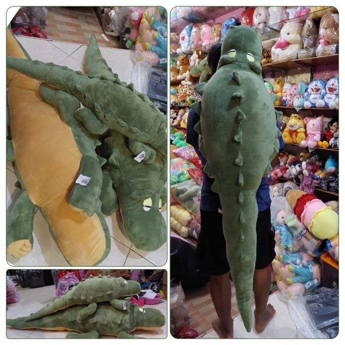 

BUAYA BONEKA SUPER JUMBO 1,45 METER