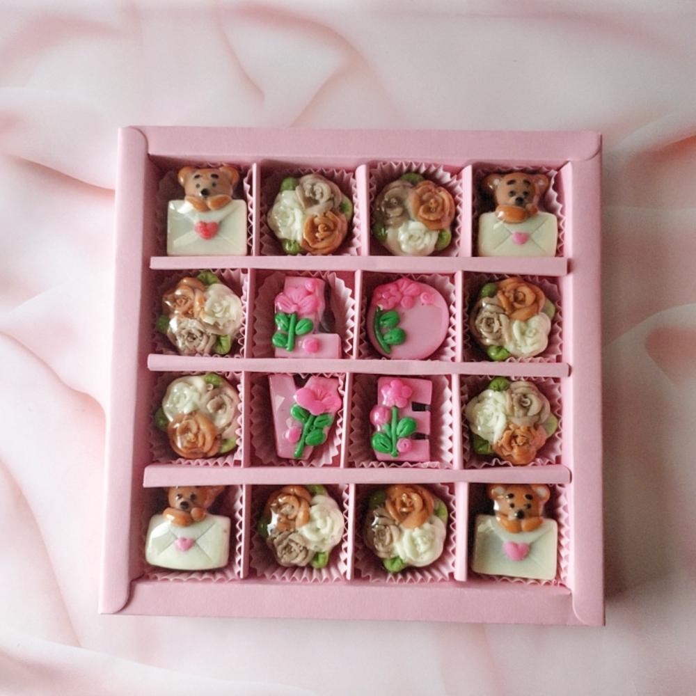 

NLD-1419 .VD08 - Chocolate gift S16A S16B - coklat valentine untuk pasangan (ds bgr) Viral