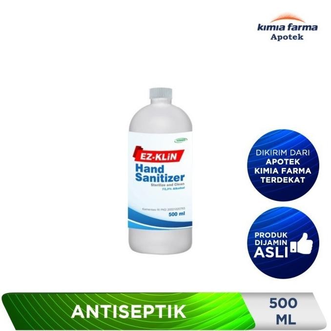 Sale Ez-Klin Hand Sanitizer Pump 500 Ml / Antiseptik Pembersih Tangan