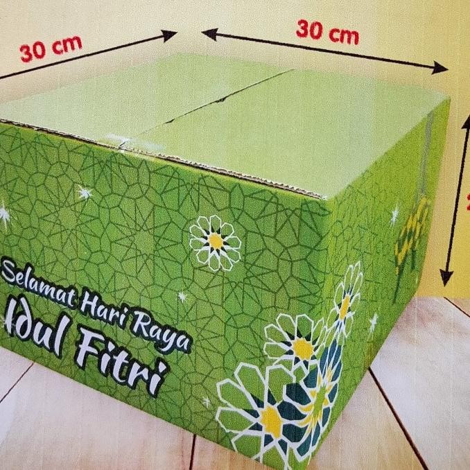 

Mubarak| KARDUS 30 x 30 x 21 CM SELAMAT HARI RAYA IDUL FITRI HIJAU LEBARAN