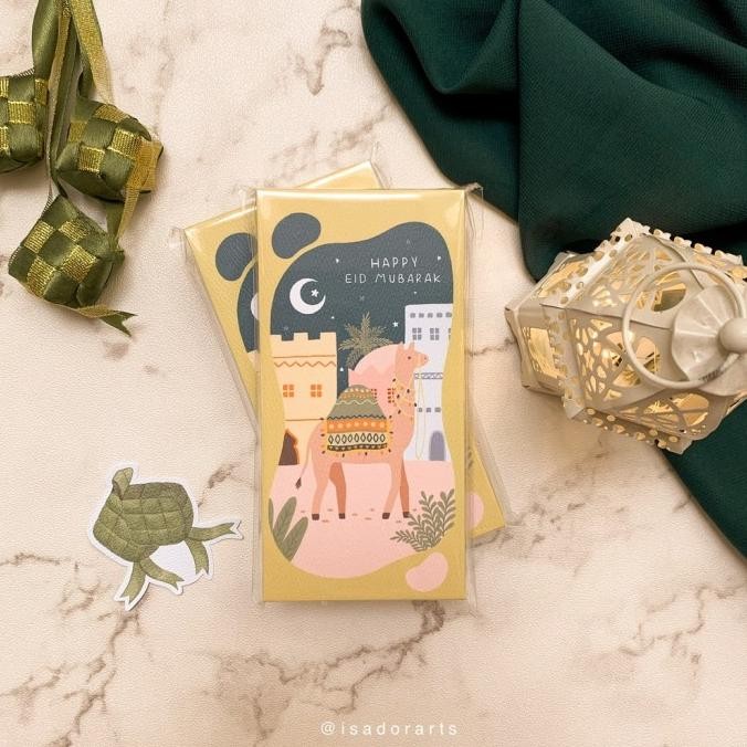 

Mubarak| 6Pcs Amplop Uang Lebaran Premium Hari Raya Idul Fitri Thr Money Envelope Angpao Angpau Panjang Lucu Unik Aesthetic - Cam3L Terbaru