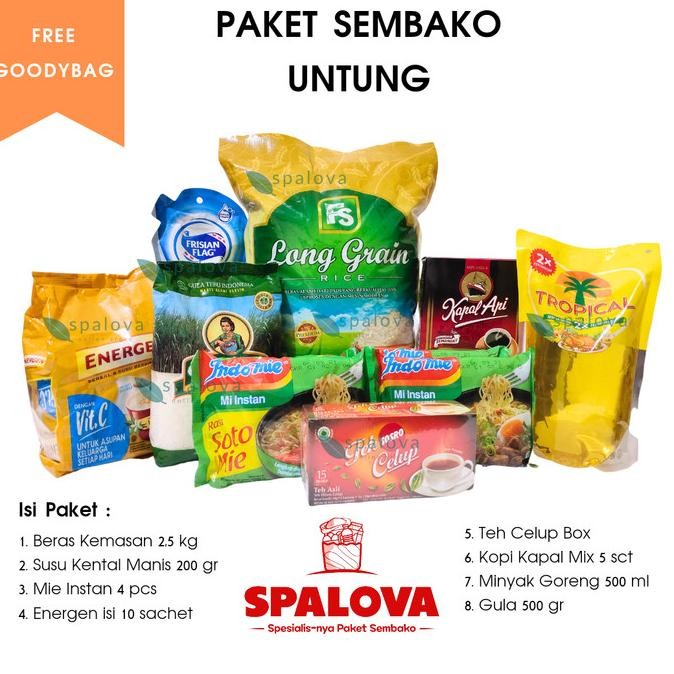 

Paket Sembako Untung