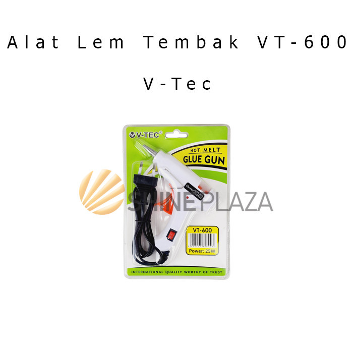 

ALAT LEM TEMBAK KECIL V-TEC VT-600 25 WATT - GLUE GUN VTEC 25W