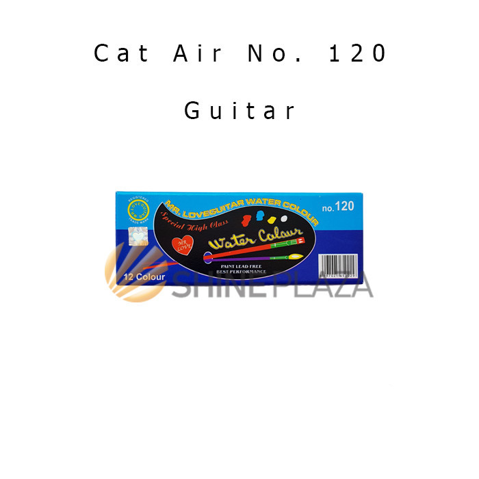 

CAT AIR GUITAR BESAR 12 WARNA - WATERCOLOR WATERCOLOUR GUITAR NO.120