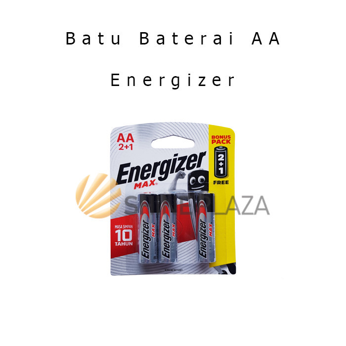 

BATU BATERAI BATERE - BATTERY BATRE A2 AA ALKALINE ENERGIZER MAX