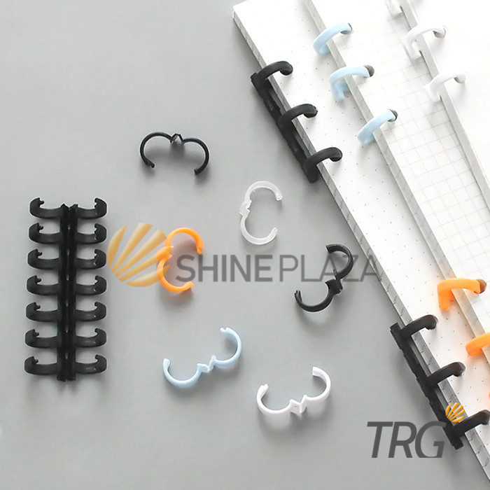 

DIY SPIRAL RING BINDER LOOSE LEAF 30 HOLES PASTEL LUCU A5 A4 B5 TRG