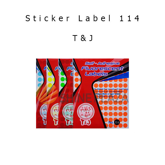 

KERTAS STIKER LABEL T&J 114 WARNA - ADHESIVE LABEL STICKER TOM JERRY