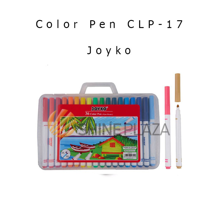 

COLOR PEN JOYKO 36 COLORS CLP-17 SPIDOL WARNA
