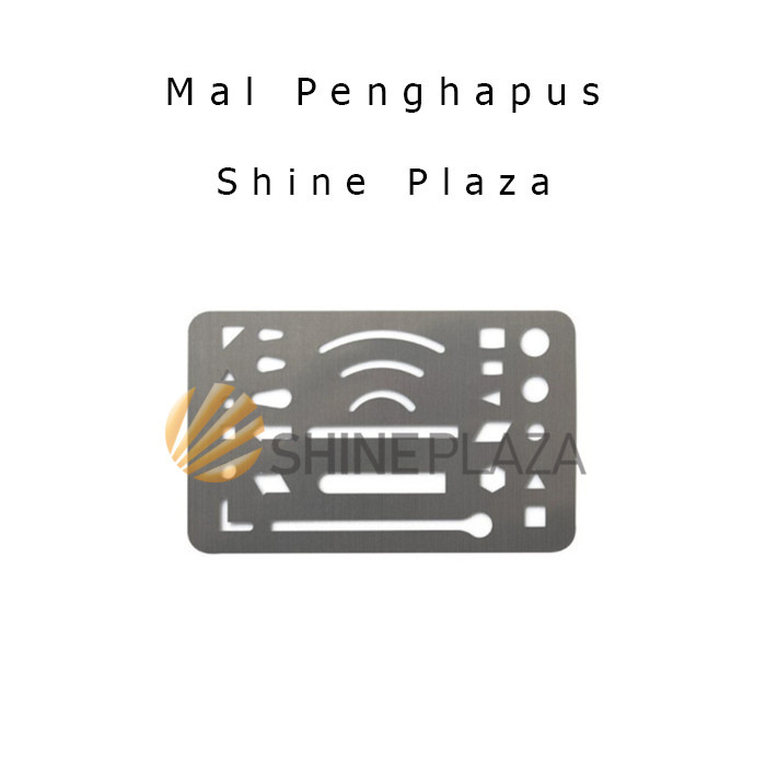 

MAL CETAKAN PENGHAPUS UNTUK TEKNIK ARSITEK - ERASER SHIELD ERASING TEMPLATE