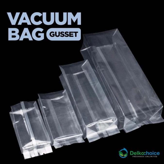 PLASTIK VACUUM VACUM VAKUM GUSSET BERAS DELKOCHOICE