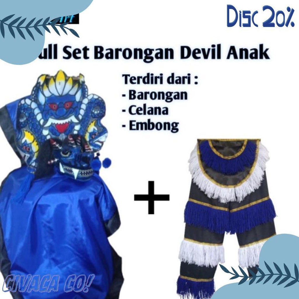 Barongan Devil Full Set Terlengkap Dan Termurah