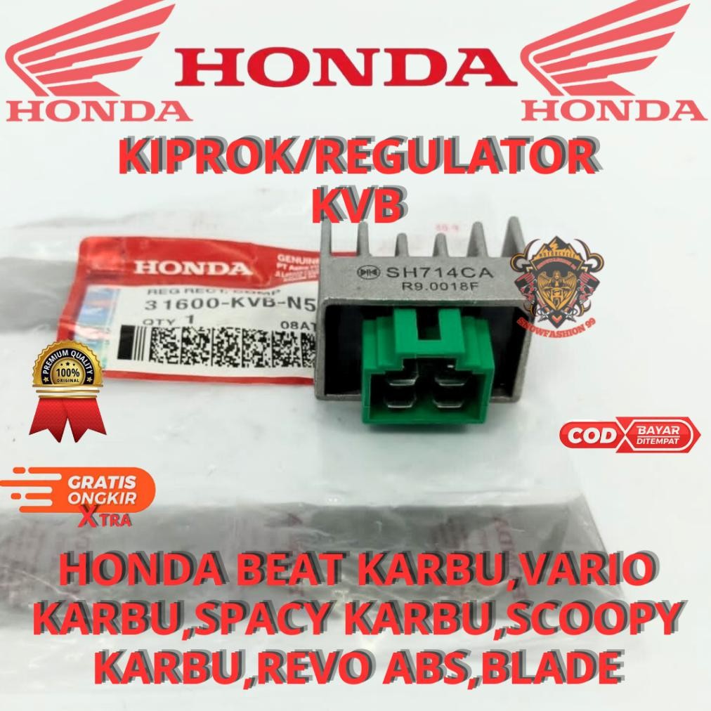 al KIRPOK REGULATOR BEAT KARBU KVB KIPROK BEAT FI ,VARIO KARBU ,VARIO 125 ,SPACY KARBU ,SCOOPY KARBU