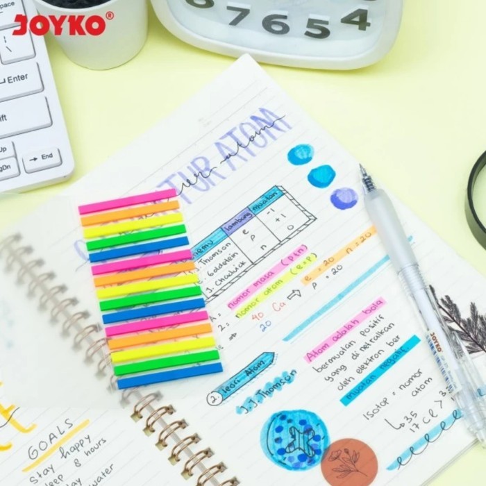 

INDEX MARKER / PENANDA / PEMBATAS / STICKY NOTES BERWARNA JOYKO IM-68