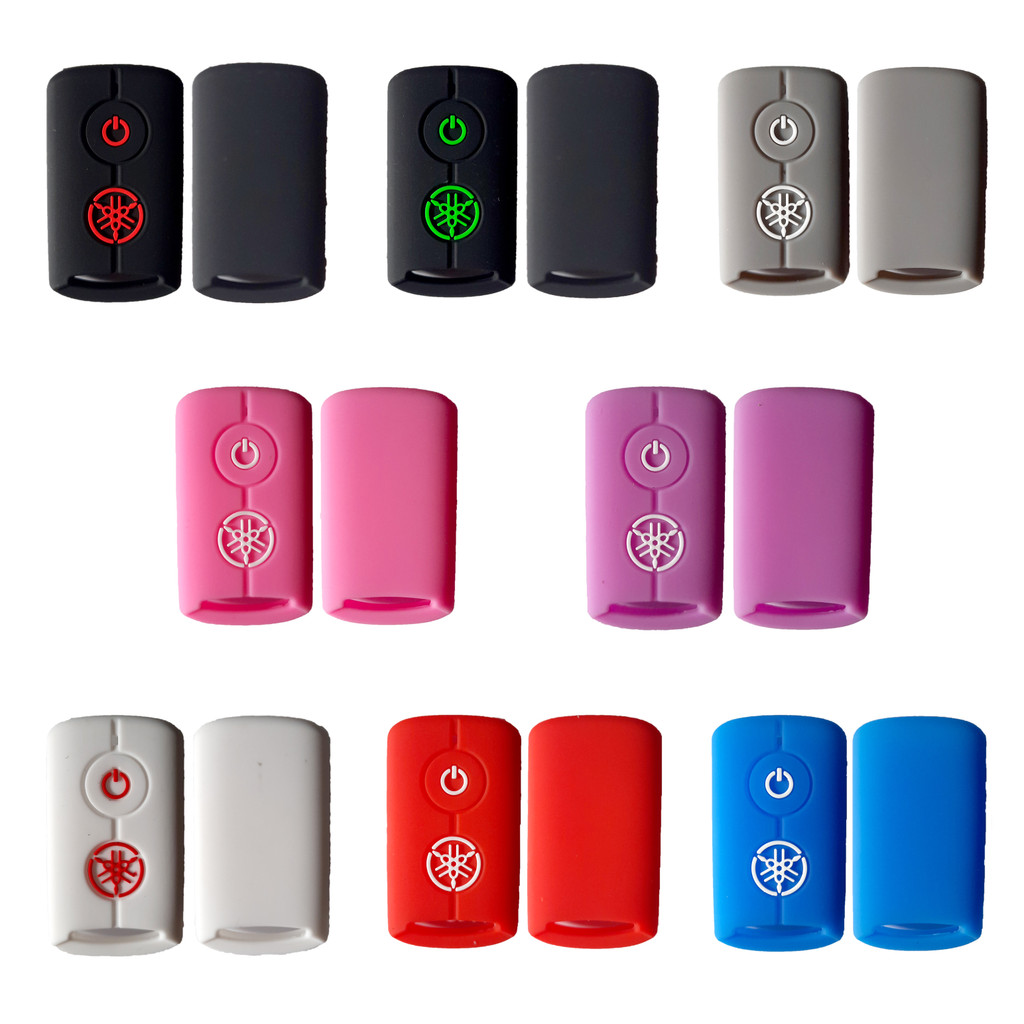 Cover Remote / Cover Keyless Remote / Smart Key / Casing Case Silikon Karet Remote Motor Yamaha Nmax