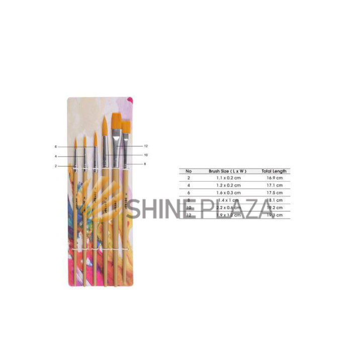 

BRUSH KUAS CAT AIR CAT MINYAK LUKIS ACRYLIC JOYKO BR-5