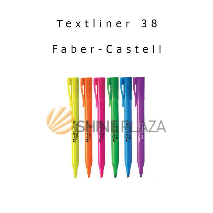

FABER-CASTELL TEXTLINER 38 HIGHLIGHTER PASTEL COLOR