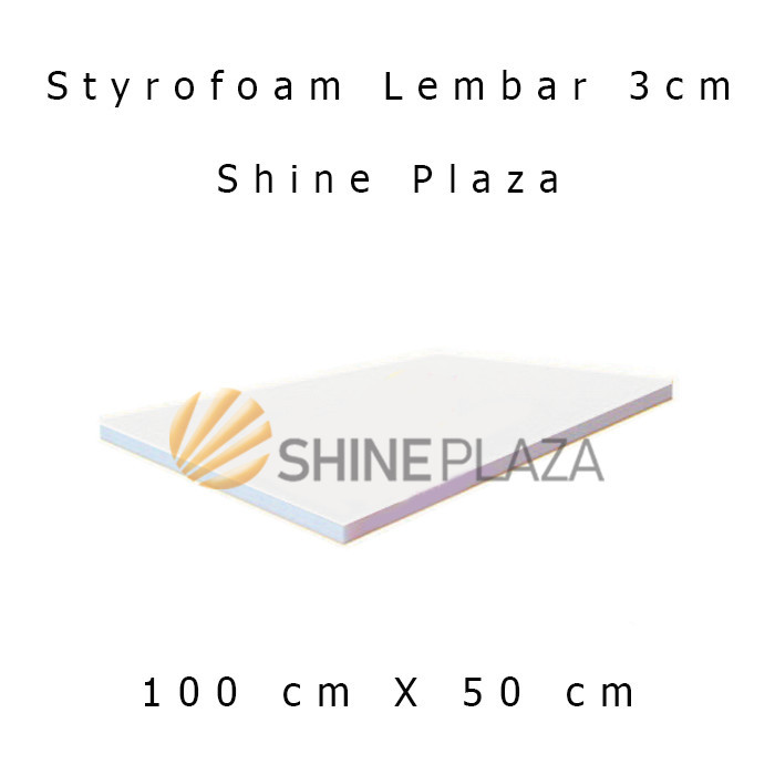 

STYROFOAM LEMBARAN STEREOFOAM - GABUS 3CM - KHUSUS GOSEND