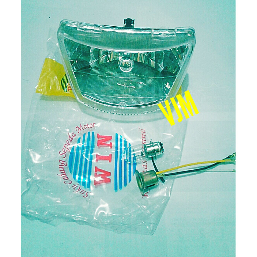 Reflektor Lampu Depan Komplit Vega R Lama F1Zr F1 Zr Merk Win Std Ori Barang Langka