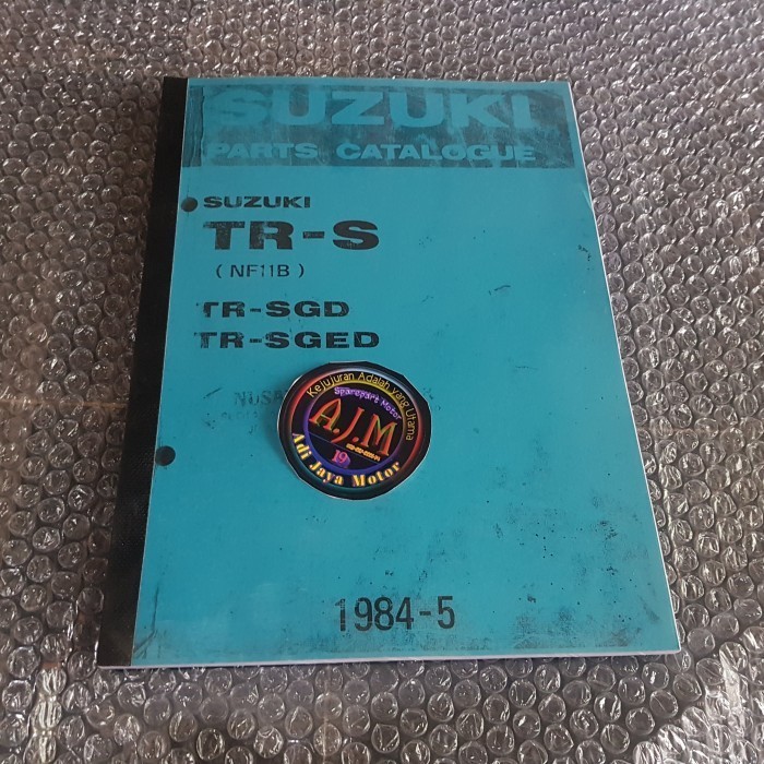 Buku Part Katalog Catalog Copian Suzuki Trs Tr-S Barang Langka