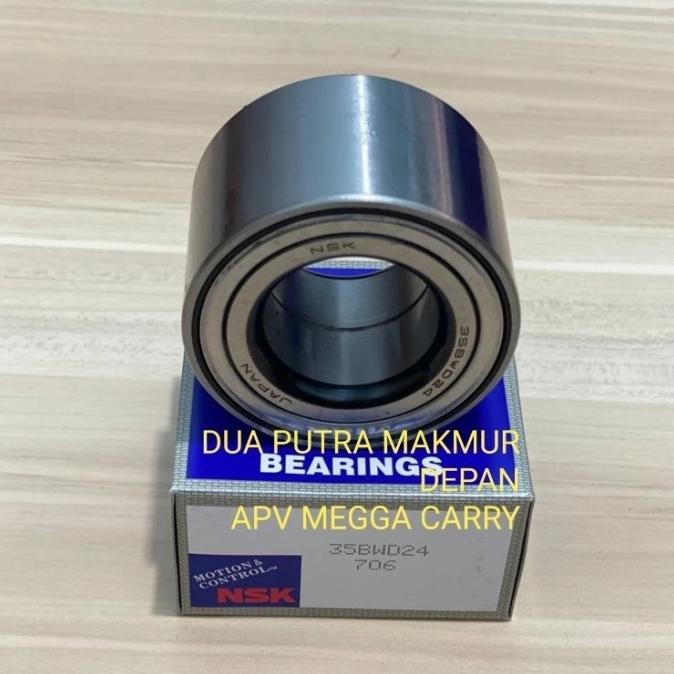 Bearing Roda Depan Apv Nsk Laher Roda Depan Nsk Apv Mega Carry Terjamin