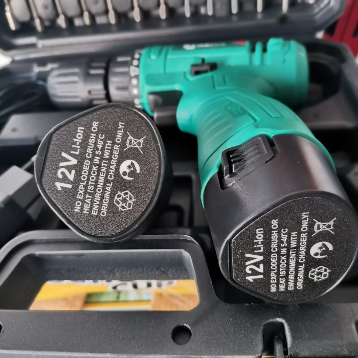 CORDLESS DRILL MAILTANK 12V BOR BATERAI BATEREI DRILL BOR SH216