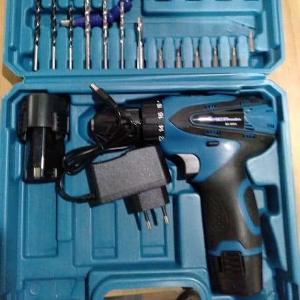 Bor Baterai Cordless Drill BZ8004 / Bor Tangan Baterai 12V Benz