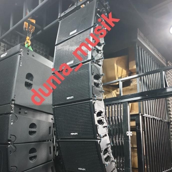 speaker line array ashley f1 passif Bi-amp system 10inch original