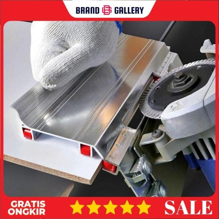 DUDUKAN MITER GERINDA 45 DERAJAT ADAPTER MESIN POTONG KERAMIK - GW45