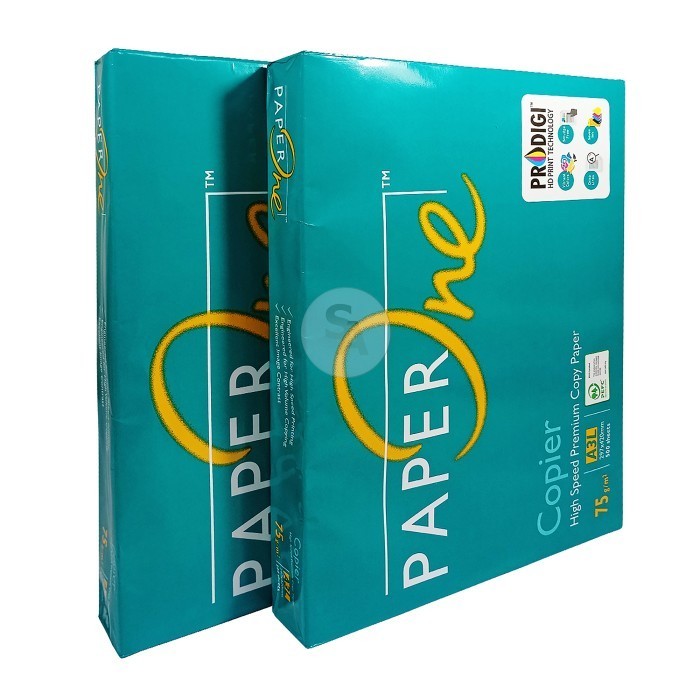 

Ready PAPER ONE Kertas Fotocopy / Kertas HVS A3 75 Gram - RIM