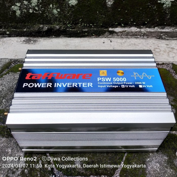 Power Inverter TAFFWARE PSW 6000 Watt, Sunyima Inverter DC to AC 220 V