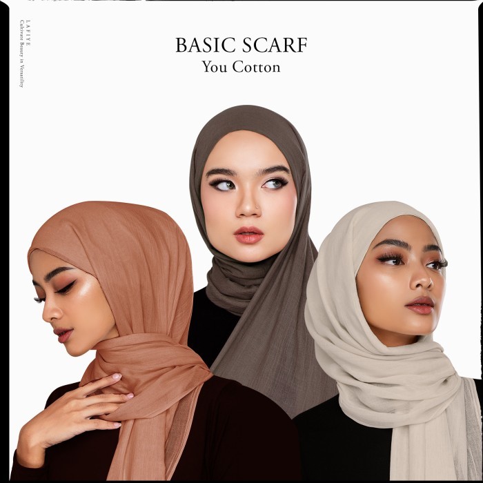 You Cotton Scarf - Lafiye Basic Scarf