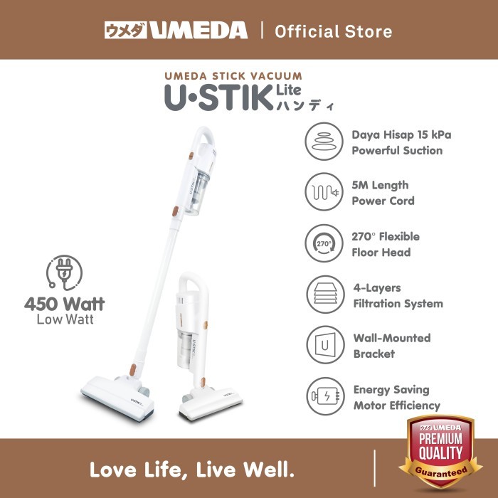 Umeda USTIK Lite Stick Vacuum