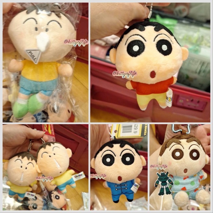 Boneka Bag Charm Crayon Sinchan Original