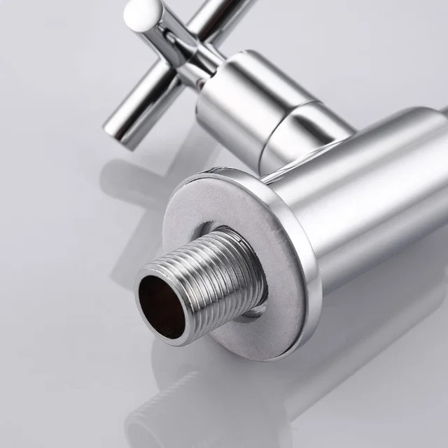 Kran Wastafel Kran Tembok Kran Wudhu Panjang Stainless Steel