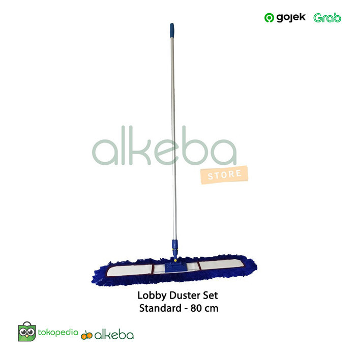 LOBBY DUSTER SET 80 CM (DUST MOP + REFILL DUSTER + TONGKAT )