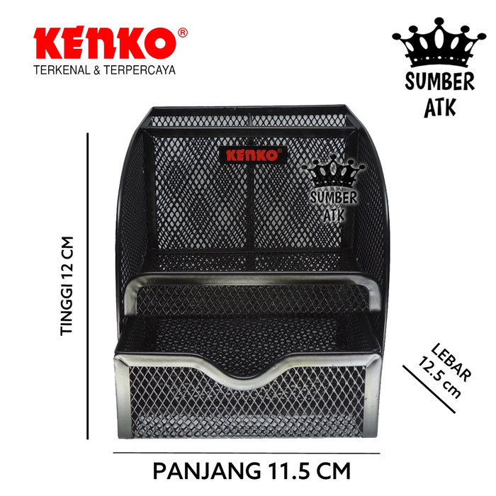 

TERBARU! Desk Set MDS-203 Mesh Wire ( Tempat Alat Tulis Jaring )