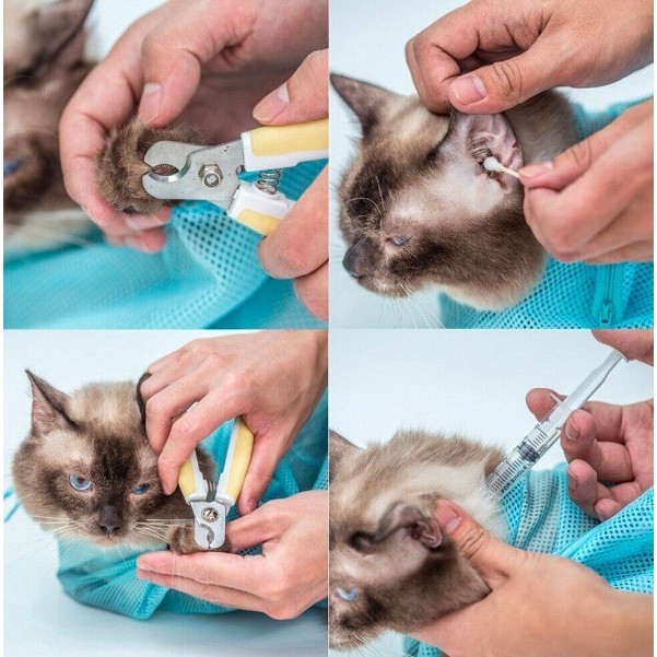 Pet Grooming Bag - Kantong Mandi Kucing