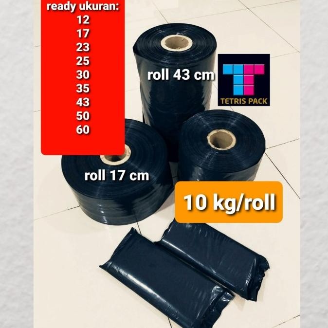Plastik Hitam Roll Packing Murah
