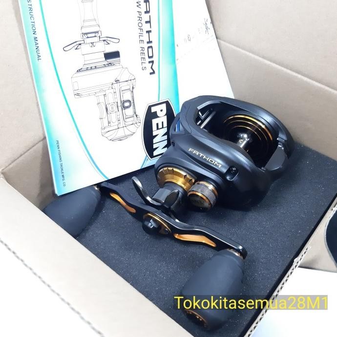 Termantab] Reel Pancing BC Bait Casting Jigging PENN Fathom Spek ID11B7