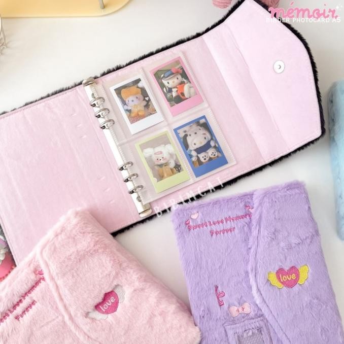 

(A5 Size) Memoire Binder Photocard Album PC Fluffy Bulu