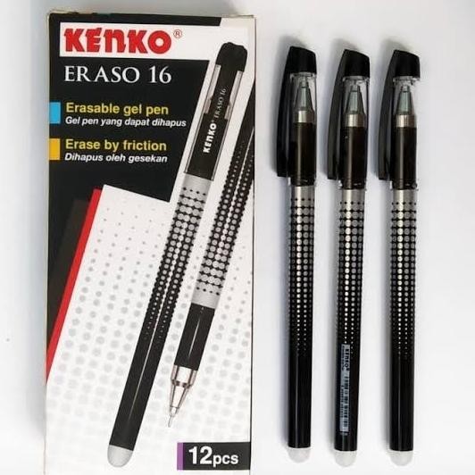 

Produk Baru!! Pulpen Hapus KENKO Eraso 16 Erasable Bisa HAPUS [ LUSIN ]
